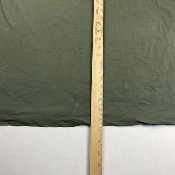 ASRV Mens Basic Athletic T-Shirt Green Short Sleeve Sportswear Tee Large FADE - Picture 5 of 11